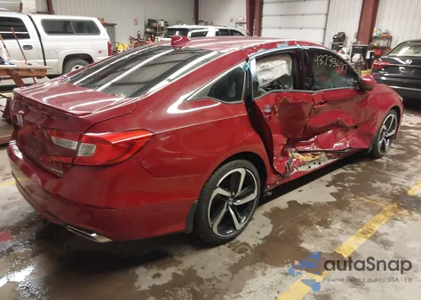 2019 Honda Accord Sport из США, поврежденный, VIN 1HGCV1F3XKA109912